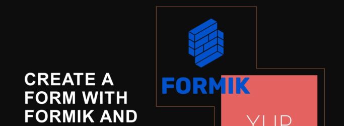 Create a form with Formik and Yup